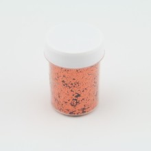 Paillettes Orange - 1mm - 40 ml pour Plastique liquide