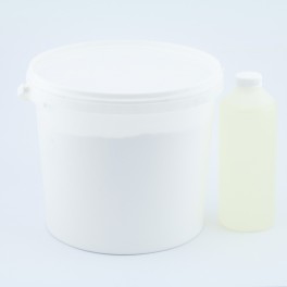 Silicone Blanc 1kg avec durcisseur 50g pour moules  leurres souples