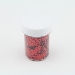 Paillettes Batonnet Rouge - 3x0,25mm - 40ml pour Plastique liquide