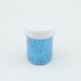 Paillettes Bleu - 0,4mm - 40 ml pour Plastique liquide